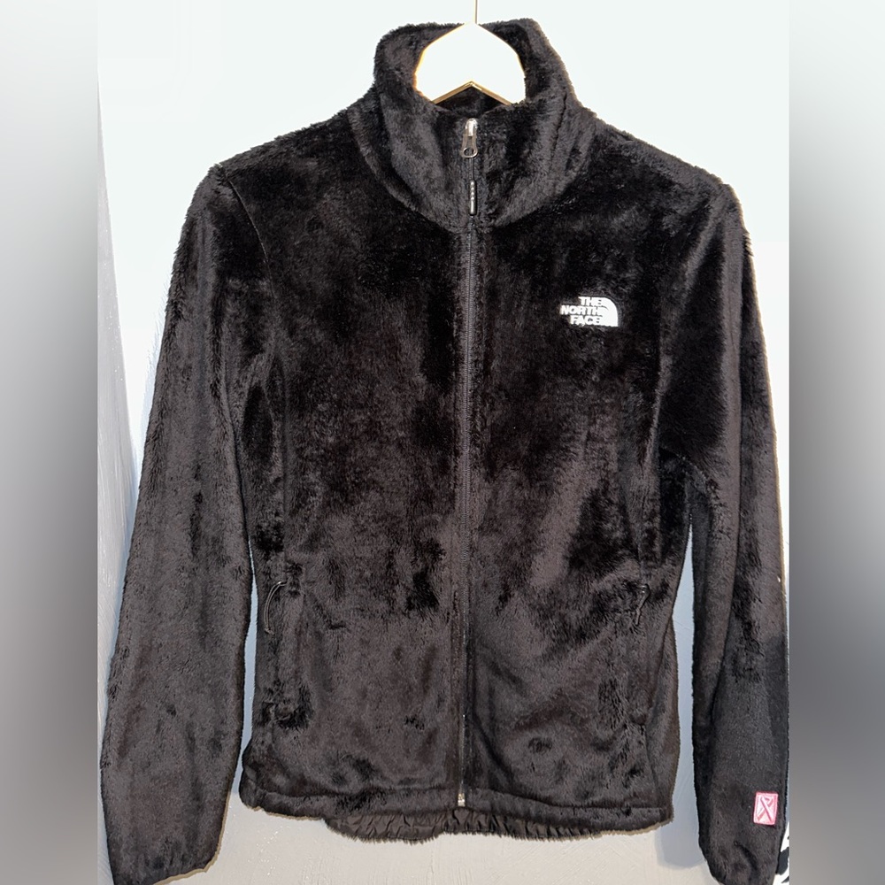 The North Face black fleece jacket